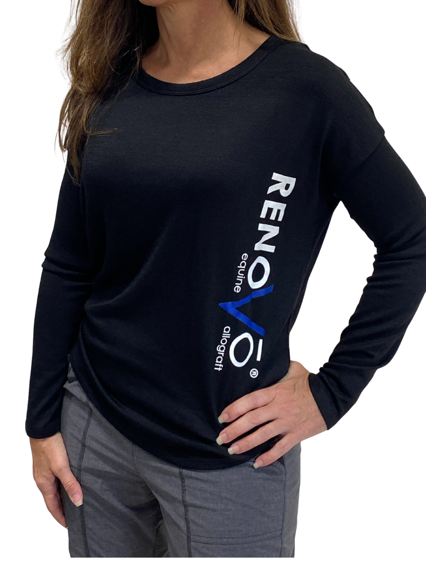 Long sleeve black sweater