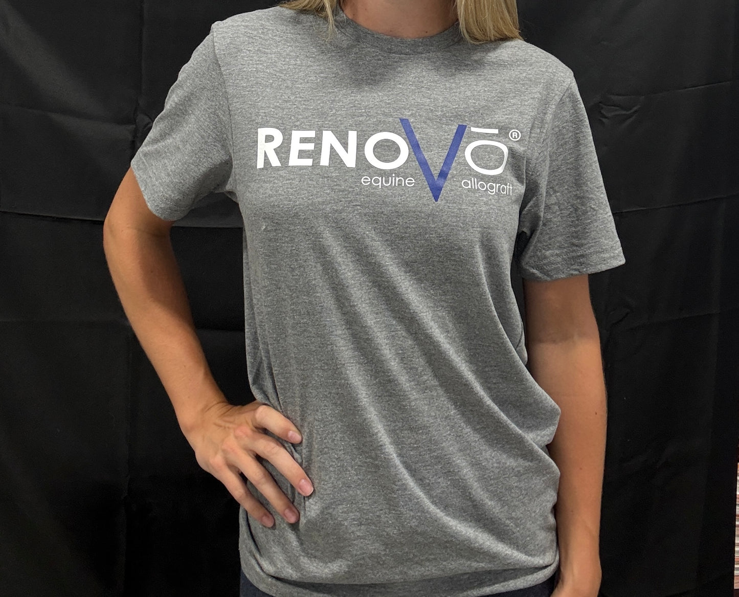 Grey RenoVo Short Sleeve T-shirts