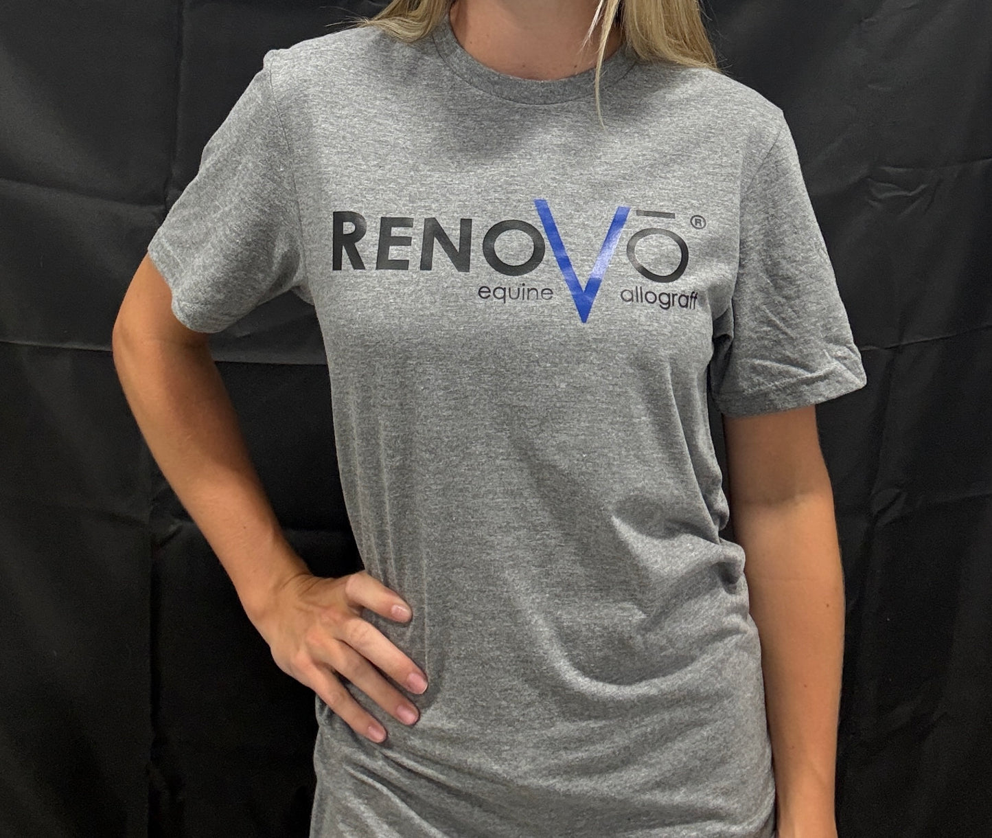 Grey RenoVo Short Sleeve T-shirts