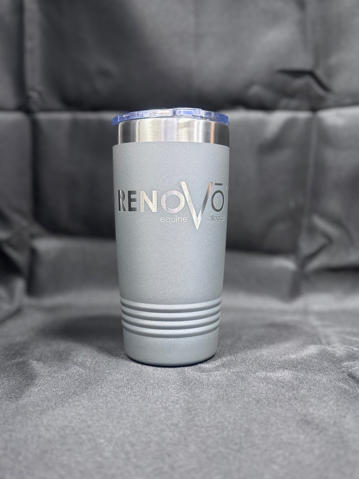 20 oz. Grey RenoVo tumbler