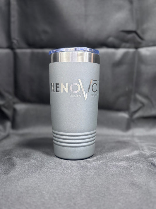 20 oz. Grey RenoVo tumbler