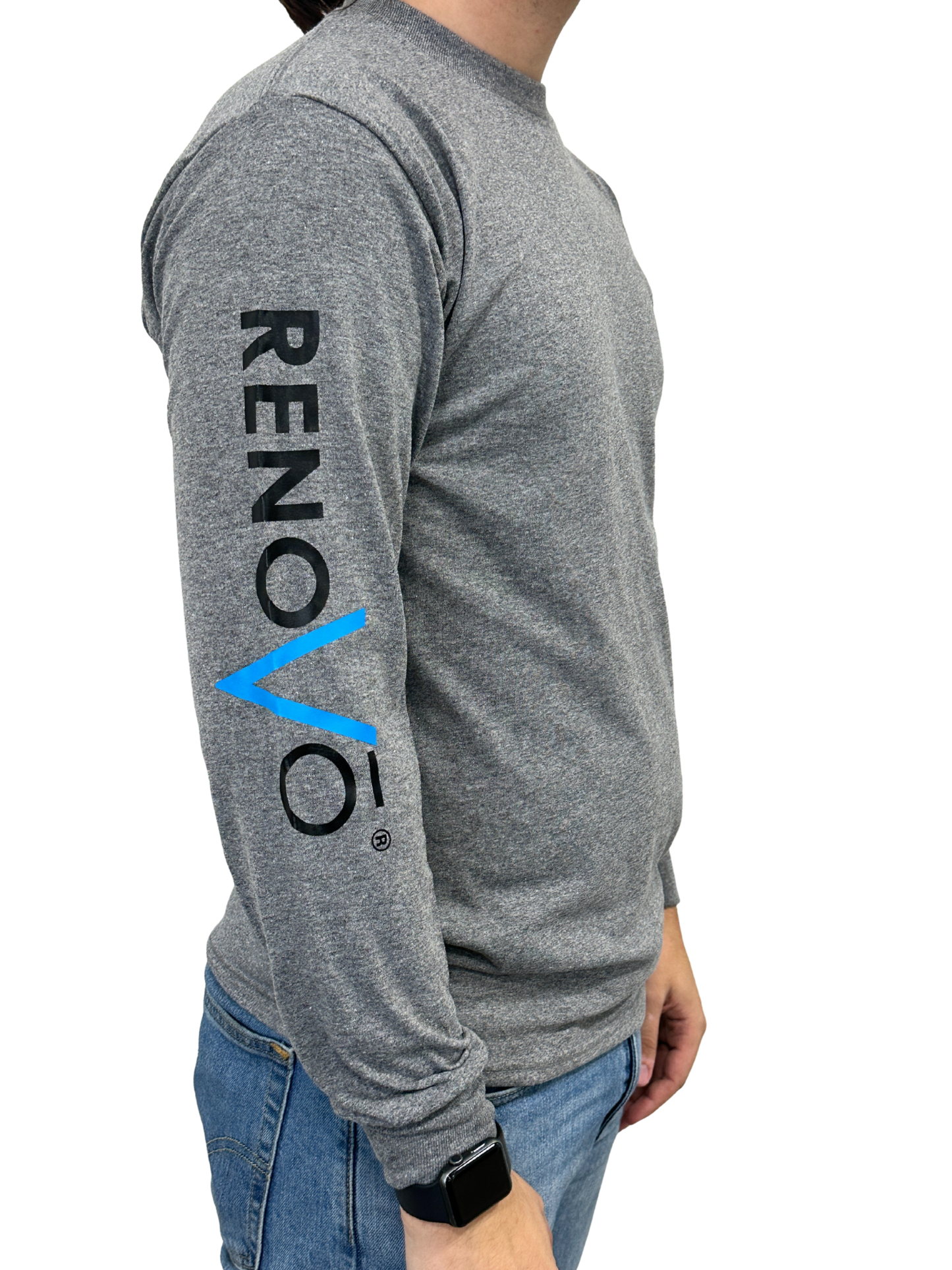 Long sleeve RenoVo logo shirt