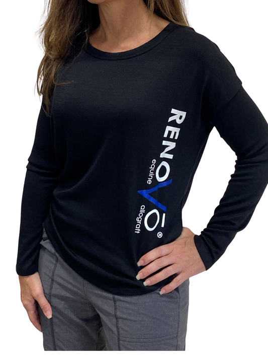 Long sleeve black sweater