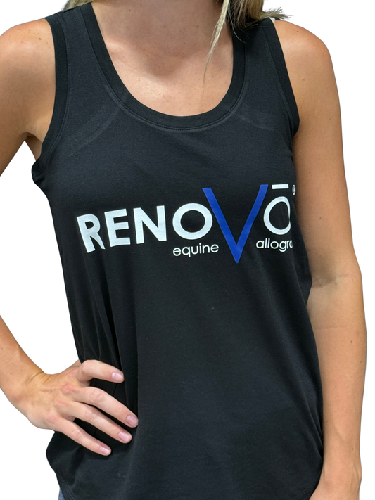 Black RenoVo Racerback Tank Tops
