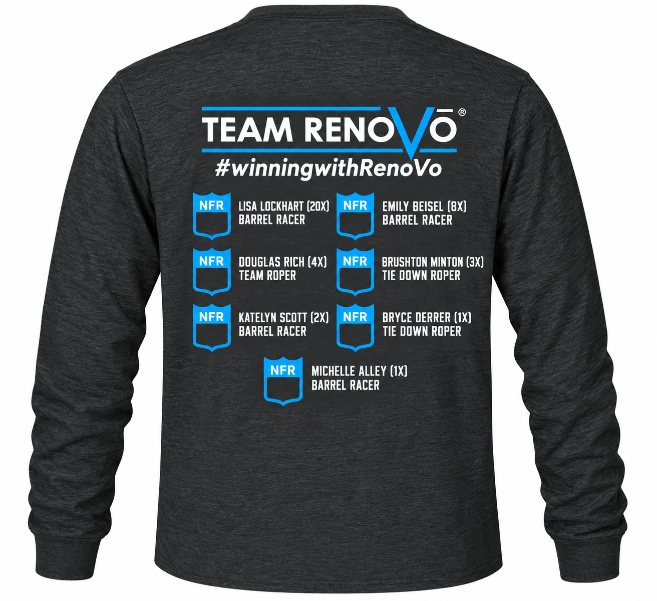 PRE-ORDER: 2026 NFR Team RenoVō Shirt