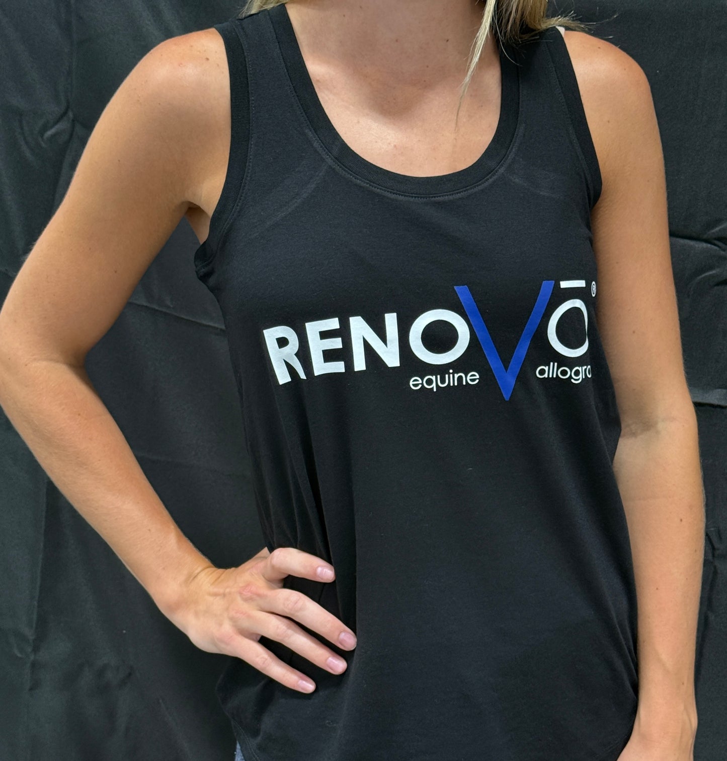 Black RenoVo Racerback Tank Tops