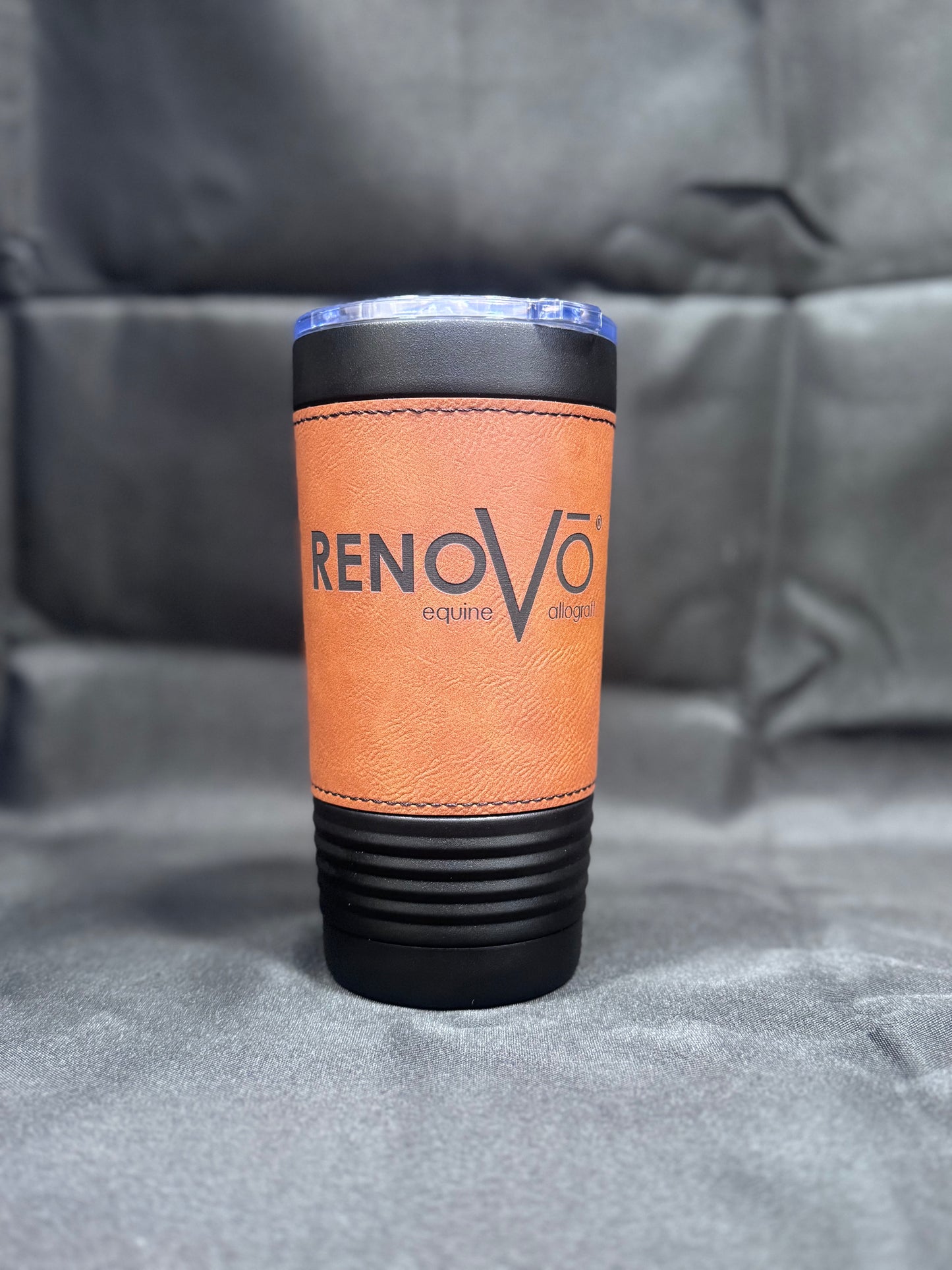 20 oz. RenoVo Leather tumbler